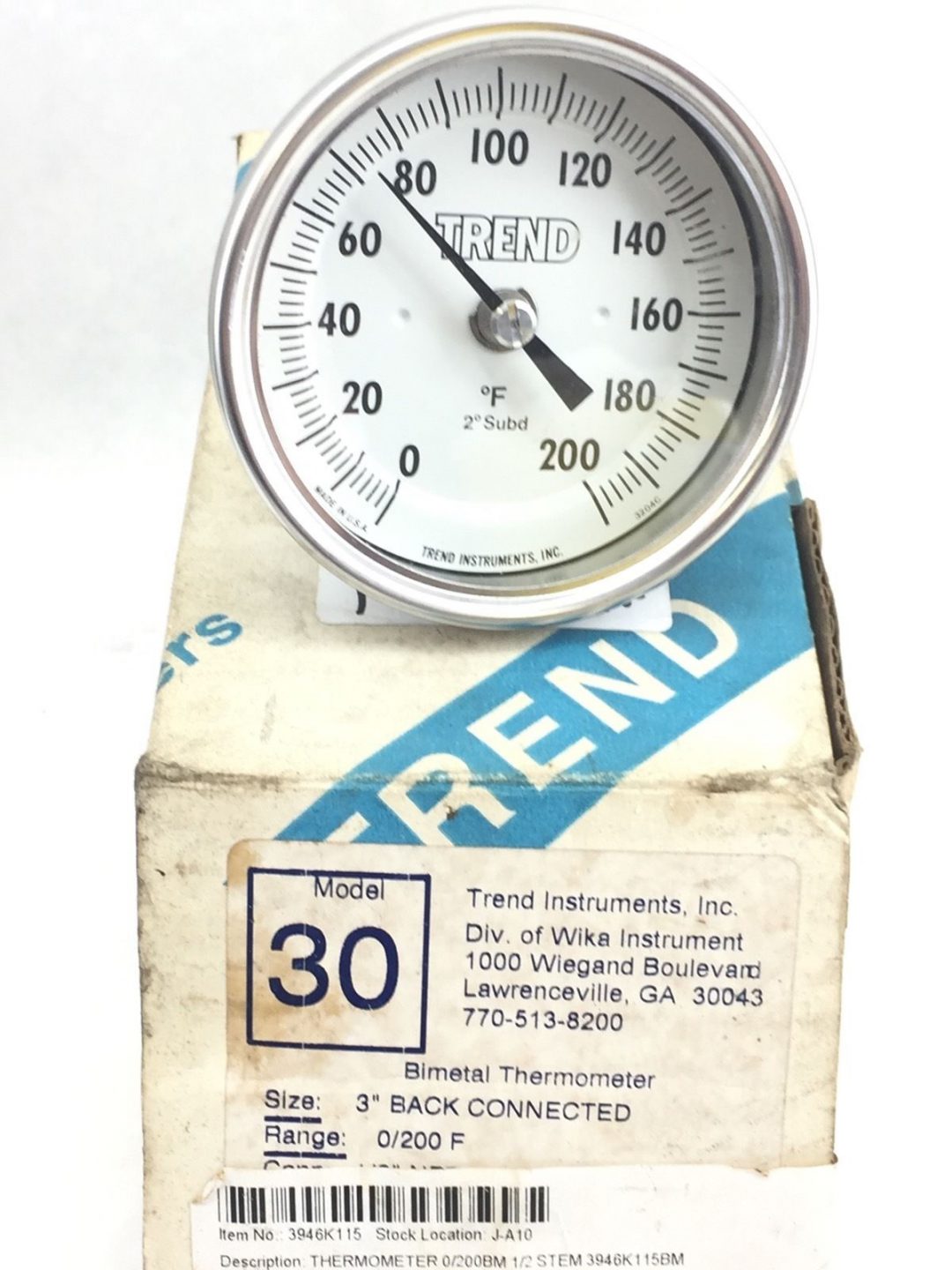 Wika Trend Bimetal Thermometer A