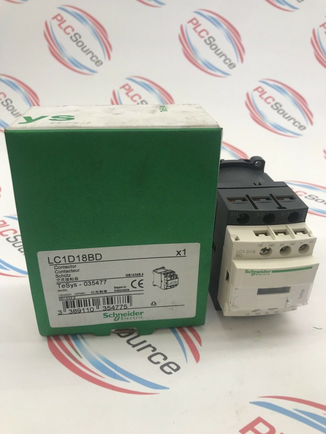 SCHNEIDER ELECTRIC SQUARE D LC1D18BD CONTACTOR