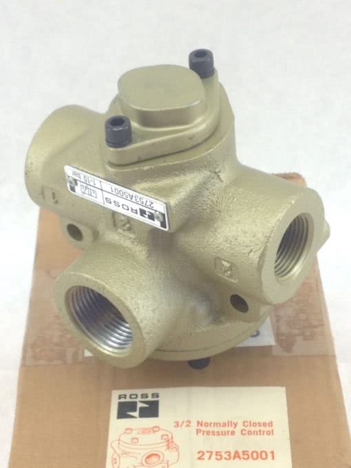 NEW! ROSS 3/2 NC PRESSURE CONTROL 2753A5001 FAST SHIP!!! (B133) 2