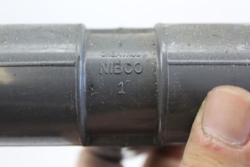 Nibco 1” Schedule 80 PVC Tee *Lot of 10* (B246) 2