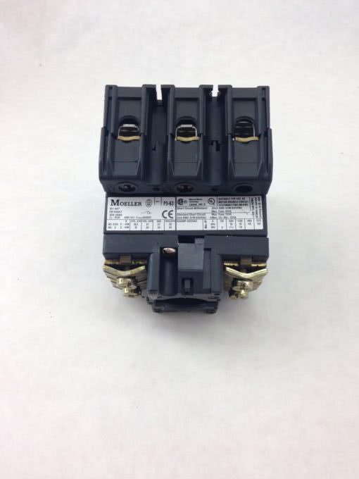 MOELLER P3-63 690 VAC 63 A DISCONNECT SWITCH BASE ONLY (A846) 1