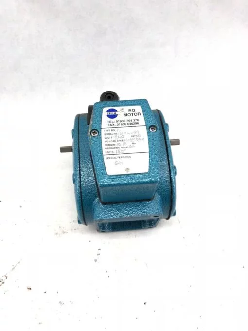 USED ZELLA RQR MOTOR RANGE NO LEVER 240VAC 50HZ 2A 32 RPM DOWN TO 60 MPR, (B431) 1