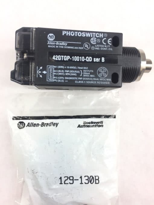 Allen Bradley 42GTGP-10000-QD Photoelectric Sensor Switch NIB (B56) 2