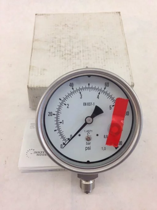 PRESSURE GAUGE EN 837-1 (H336) 1