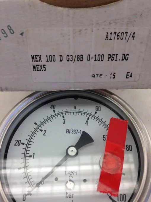 PRESSURE GAUGE EN 837-1 (H336) 2