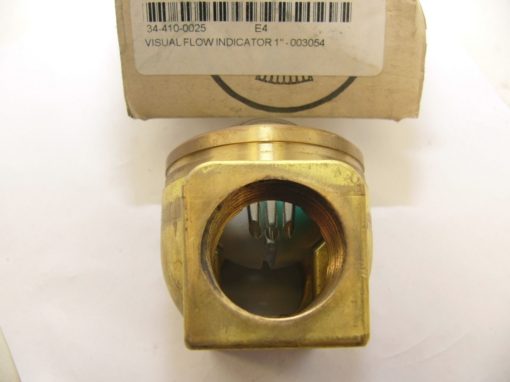 MPC-202 3054 BRASS VISUAL FLOW INDICATOR 1″ NEW IN BOX (F91) 4