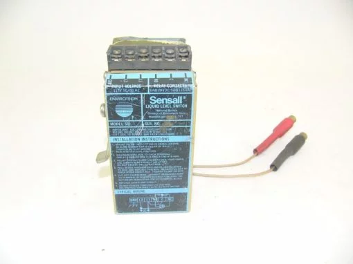 ENVIROTECH SENSALL LIQUID LEVEL SWITCH MODEL 501 USED (F102) 1