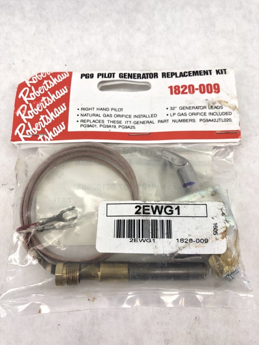 PG9 PILOT GENERATOR REPLACEMENT KIT 1820-009 (A331)