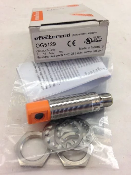 IFM EFECTOR 200 OG5129 PHOTOELECTRIC SENSOR (A765) 1