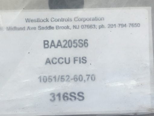 WESTLOCK CORP BAA205 GENERAL POSITION SWITCH MOUNTING BRACKET (B456) 3