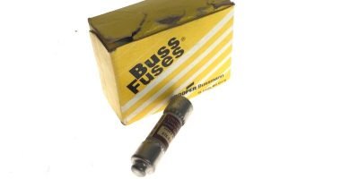 LOT OF 3 BUSS FUSE KTK-R-4, 4AMP 600V