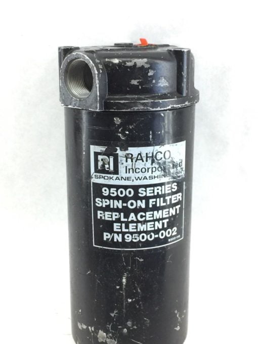 USED, GOOD RAHCO 9500 SERIES IN-LINE FILTER ASSEMBLY (B65) 1