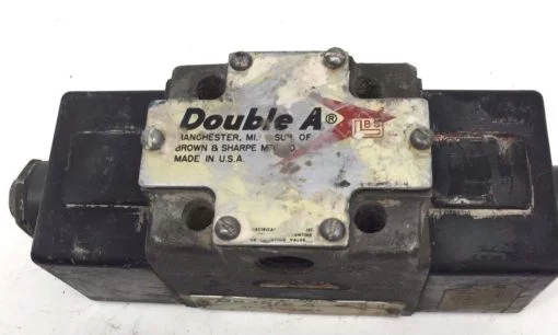 BROWN AND SHARP DOUBLE A SOLENOID QF-01-0-10F1 USED (H249) 1