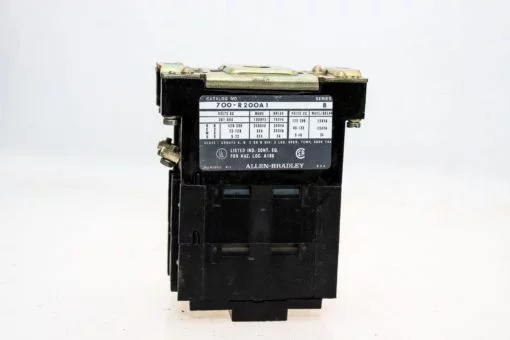 ALLEN BRADLEY 700-R200A1 SEALED CONTACT INDUSTRIAL RELAY 110/120V 50/60Hz (G77) 1