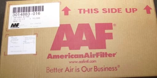 AMERICAN AIR FILTER 3014883-016 VARICEL DH STD AAF 2@ 24 X 24 X 6 NEW (P10) 1