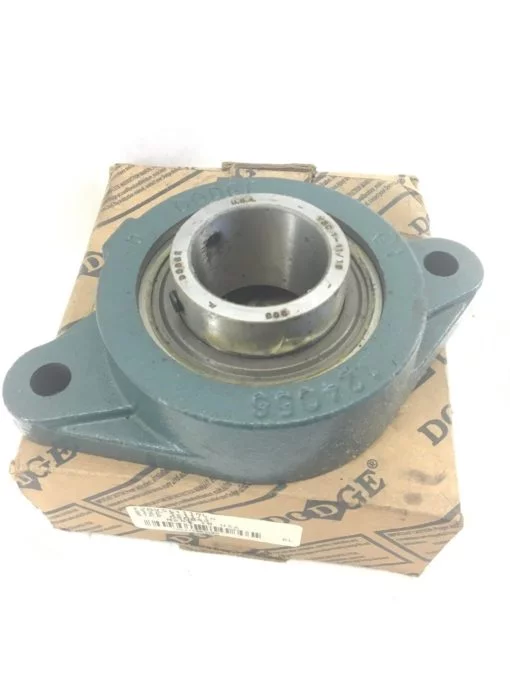 DODGE F2B-VSC-111NL 1-11/16″ 2-BOLT FLANGE BALL BEARING 124056 F2BVSC111NL(B457 1