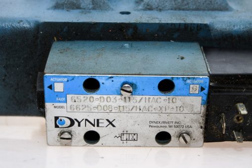 DYNEX 6625-D08-115/HAC-XP-10 HIGH PRESSURE CONTROL VALVE WITH SOLENOID NEW (G93) 2