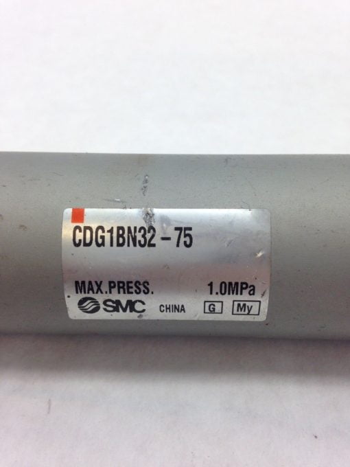 SMC CDG1BN32-75 AIR CYLINDER MAX PRESS. 1