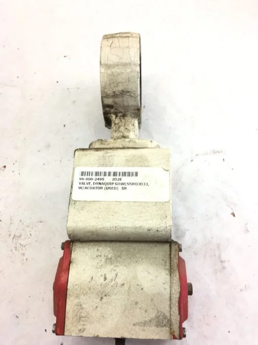 USED DYNAQUIP G1WCSSR03D33 VALVE WITH ACTUATOR, FAST SHIPPING! (B333) 2