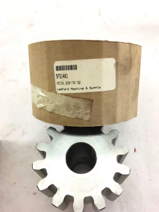 NEW IN BOX LEDFORD MACHINE 5FS14X1 EXTERNAL SPUR GEAR, 14 TEETH, (B383) 1