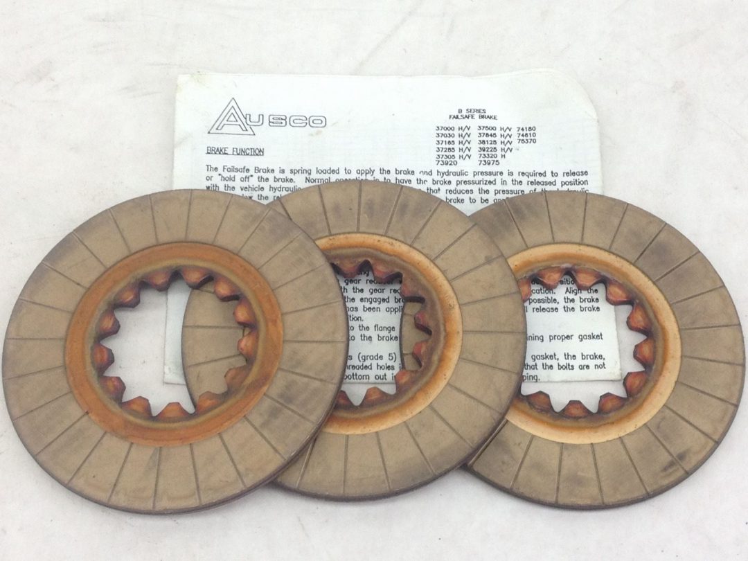 AUSCO 37022 ROTATING DISC, B-SERIES FAILSAFE BRAKE 3-PK (A153)