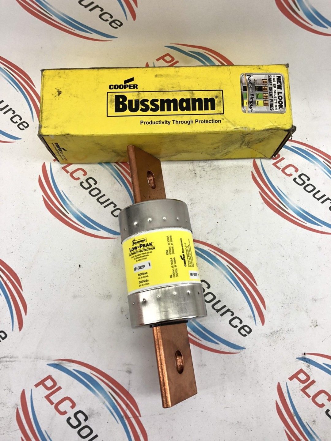 COOPER BUSSMANN LPJ-300SP LOW PEAK CLASS J TIME DELAY 600VAC FUSE