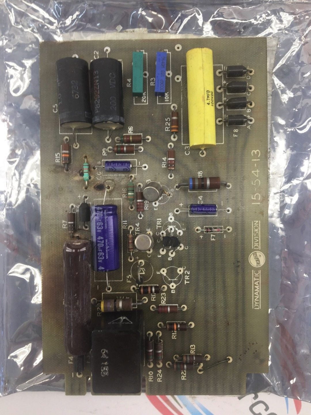 DYNAMATIC DIVISION 15-54-13 CIRCUIT BOARD