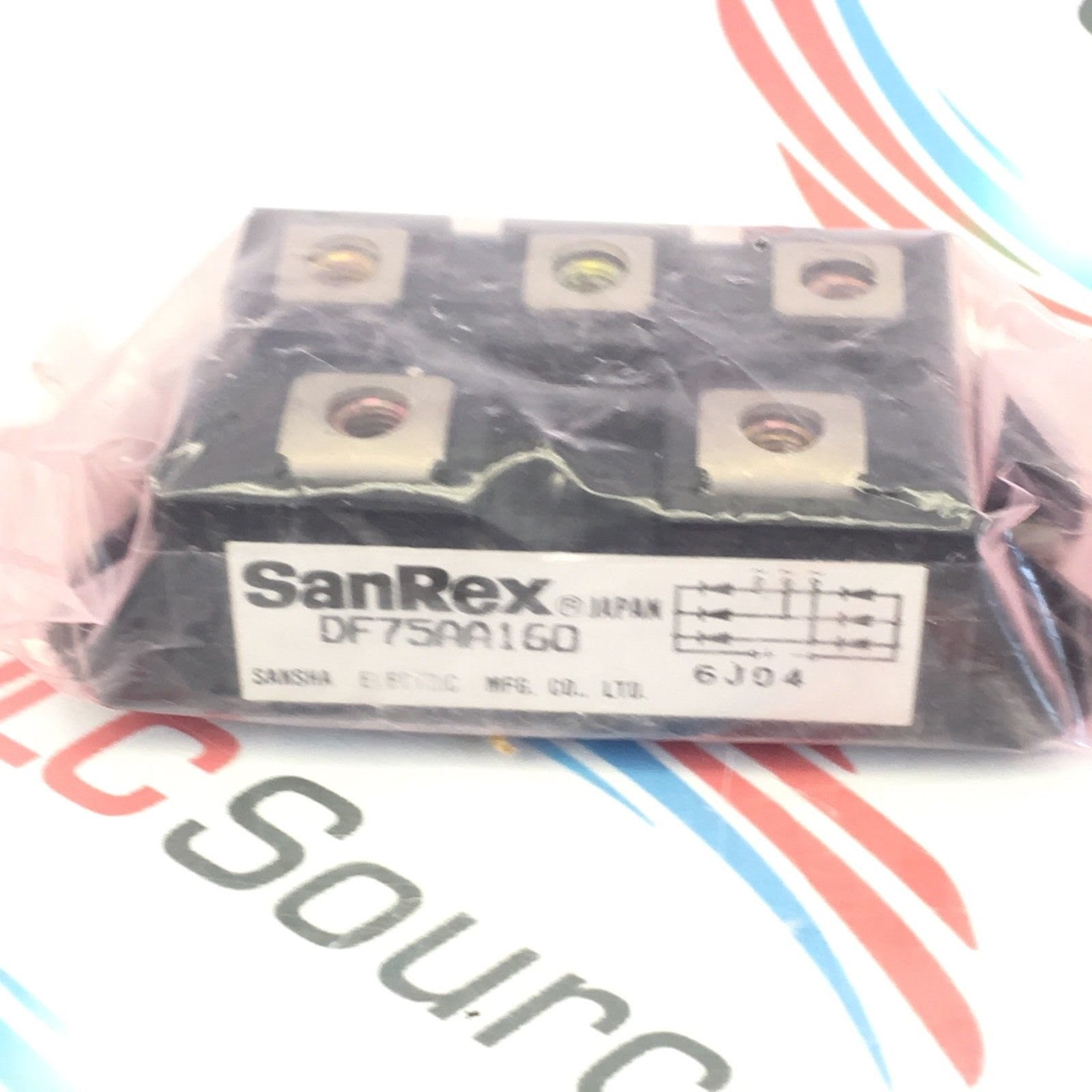 Sanrex Df75aa160 Power Diode Module 3 Phase Full Wave Bridge Rectifier 