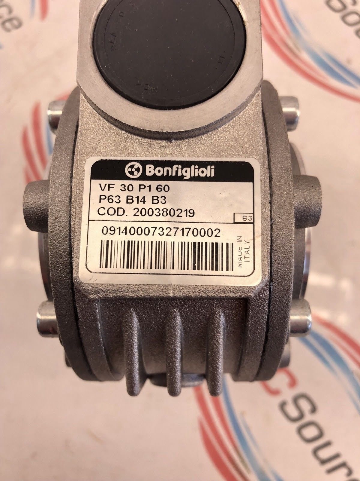 Bonfiglioli Vf 30 P1 60 P63 B14 B3 Gear Reducer