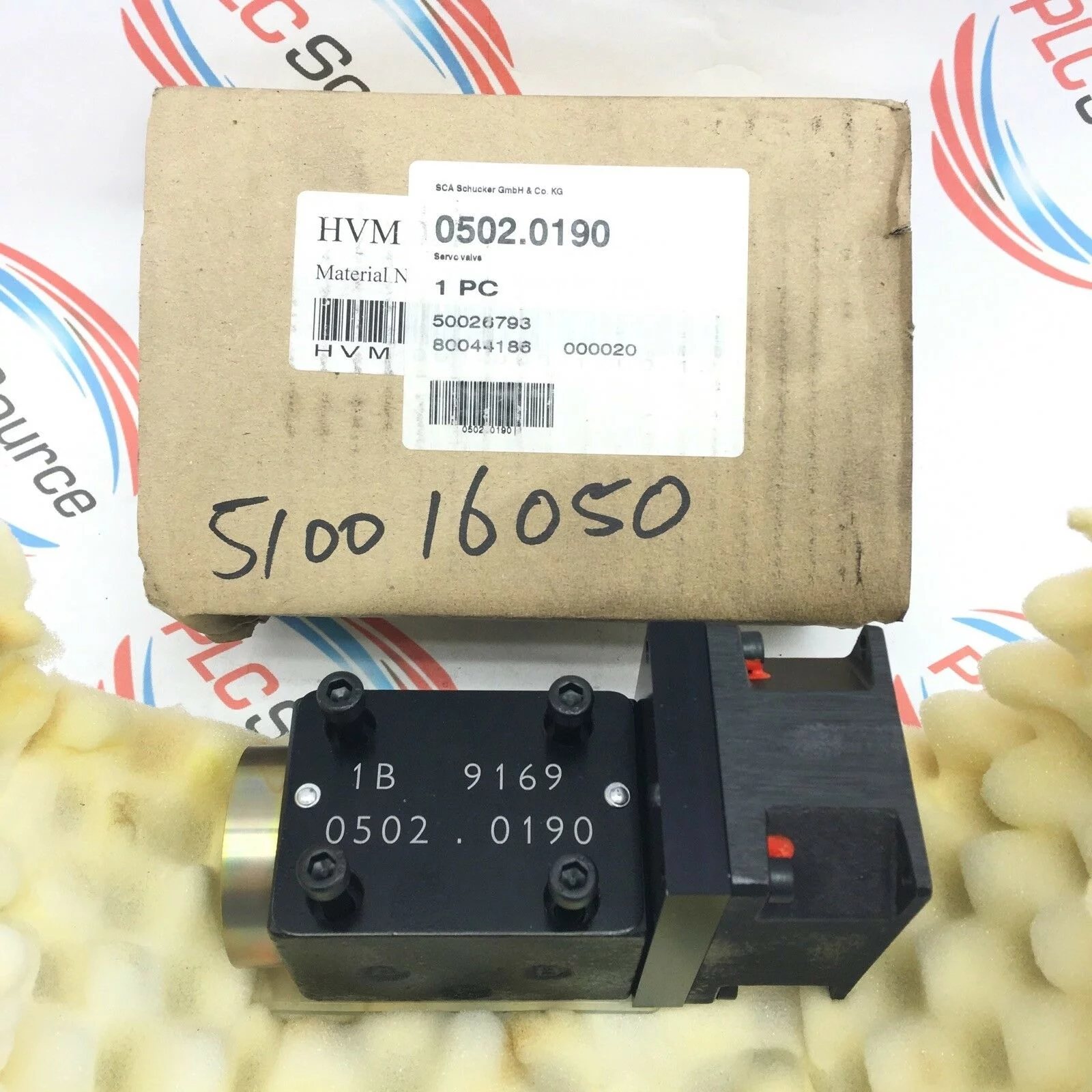 SCA 0502.0190 SERVO VALVE HVM 061-003-1200-1B 3210529A