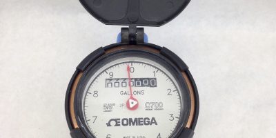 OMEGA FTB6107 A C700 WATER FLOW METER 5/8â? (B443) 1