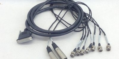 7-CHANNEL CONNECTOR CABLE,25-PIN, 7-BNC RF/COAXIL CONNECTORS 8ft plus L (H330) 1