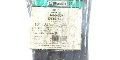 NEW! PANDUIT DT4EH-L0 Dura-TyÂ® HD Cable Ties 50-PC BULK PKG 13