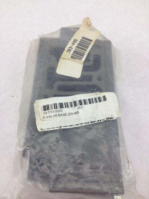 NIB! NUMATICS 203-495 PNEUMATIC VALVE SUB BASE 1/2 NPT FAST SHIP!!! (B215) 1