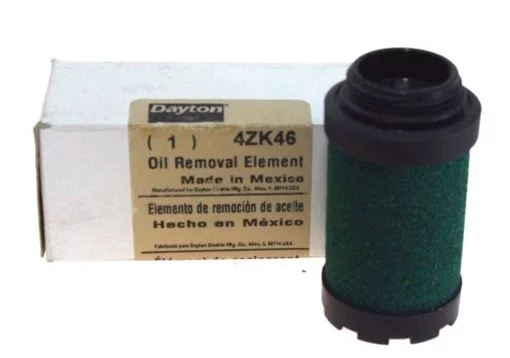 DAYTON (SPEEDAIRE) OIL REMOVAL ELEMENT 4ZK46 (DARK GREEN) NEW IN BOX! (F15) 1
