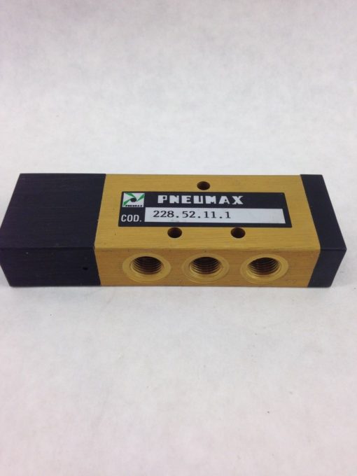 PNEUMAX SOLENOID VALVE 228.52.11