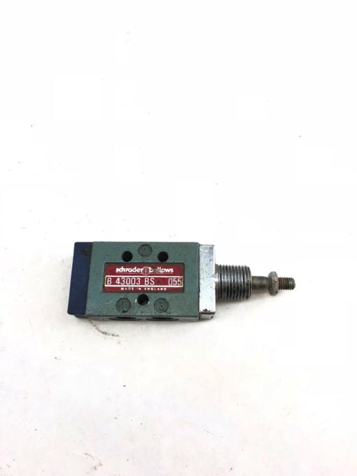 USED SCHRADER BELLOWS PARKER B43003BS VALVE B 43003 BS, FAST SHIP! (A844) 1