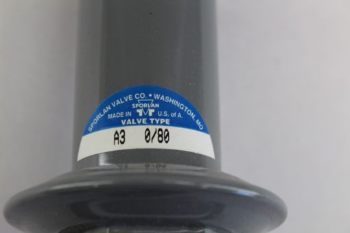 Sporlan Discharge Valve A3 0-80 *NEW* (J77) 2