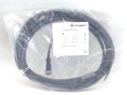 WENGLOR S23-5M EURO CONNECTOR CABLE 5-PIN FEMALE (H345) 1