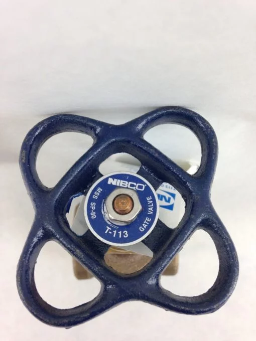 NIBCO 1 1/4 THREADED GATE VALVE 125 SWP 200 CWP (B429) 2