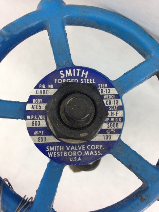 SMITH A105N GATE VALVE 1/2 (B429) 2