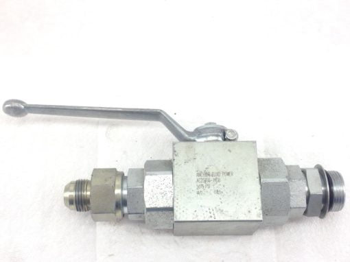 NEW! ANCHOR FLUID POWER AE2S#16-11DB BALL VALVE w/ MALE TO MALE COUPLINGS (HB4) 2
