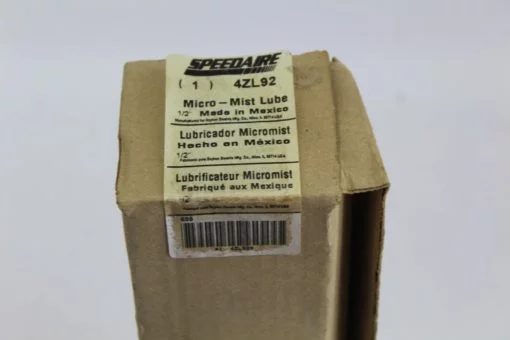 SPEEDAIRE 4ZL92 Air Line Lubricator, 1/2In *NEW* (B246) 1